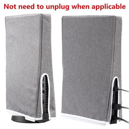 Console dust cover sleeve - cover, grey